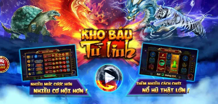Nổ Hũ Kho Báu Tứ Linh Tại Go88 Hành Trình Săn Tìm Kho Báu Vàng Đầy Hấp Dẫn