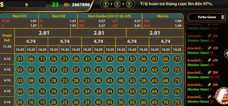 Trải Nghiệm Number Game Tại Go88 Với Không Gian Giải Trí Siêu Tốc Và Cơ Hội Thắng Lớn Mỗi Ngày