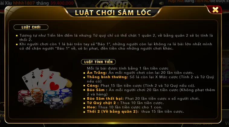 Chinh Phục Bàn Chơi Sâm Lốc Tại Go88 Với Chiến Thuật Thắng Cược Đỉnh Cao