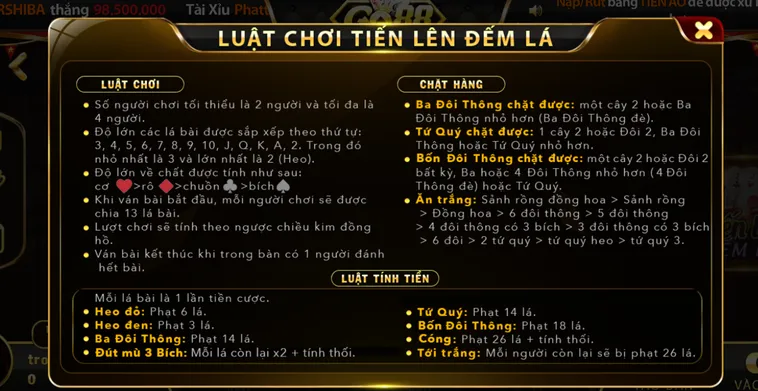 Tiến Lên Đếm Lá Tại Go88 Bí Quyết Chinh Phục Chiến Thắng Với Tốc Độ Cực Nhanh