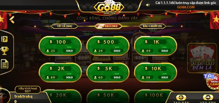 Tiến Lên Đếm Lá Tại Go88 Bí Quyết Chinh Phục Chiến Thắng Với Tốc Độ Cực Nhanh